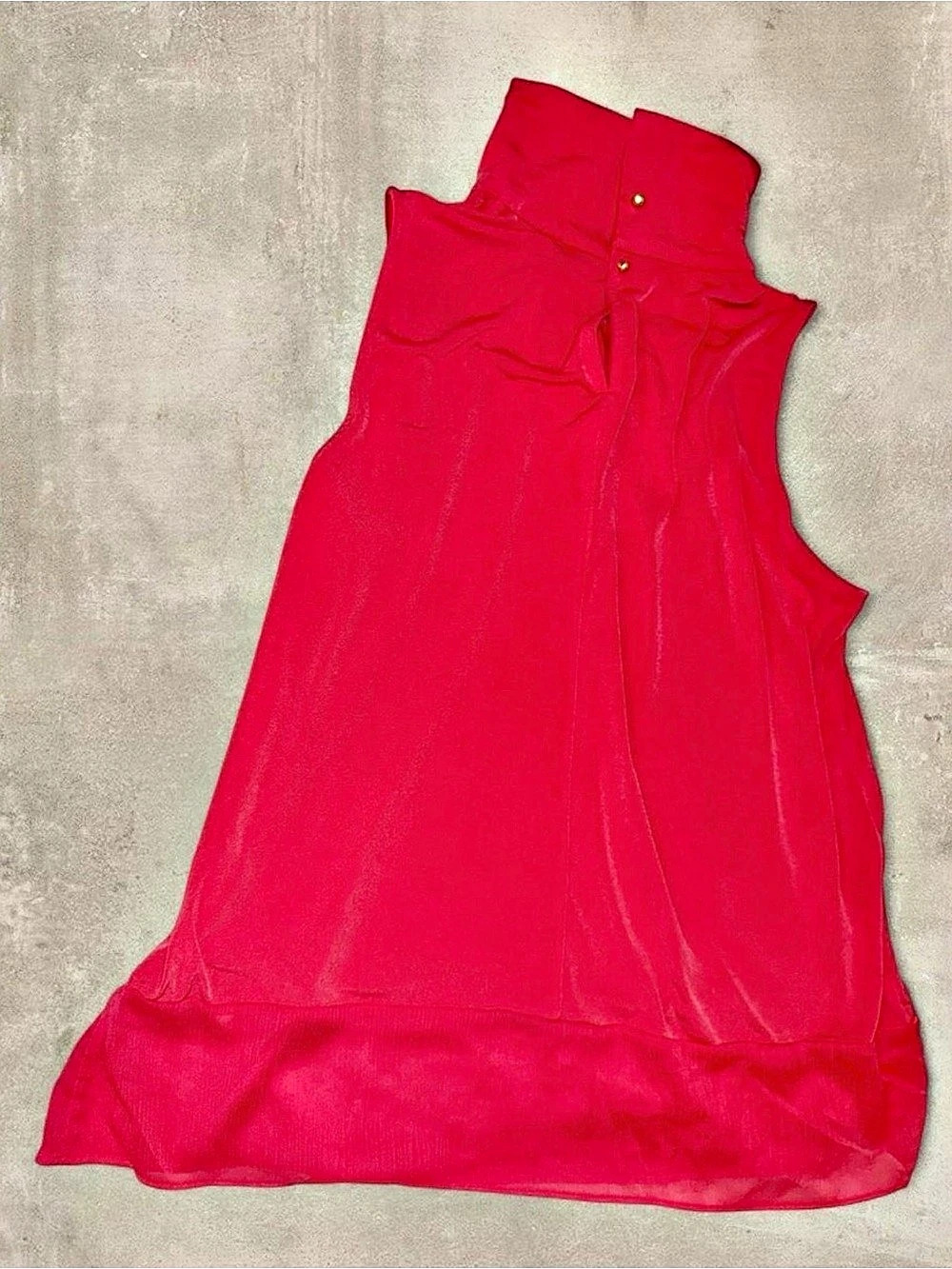 Ellen Tracy Sleeveless Blouse in Pink Large Like New